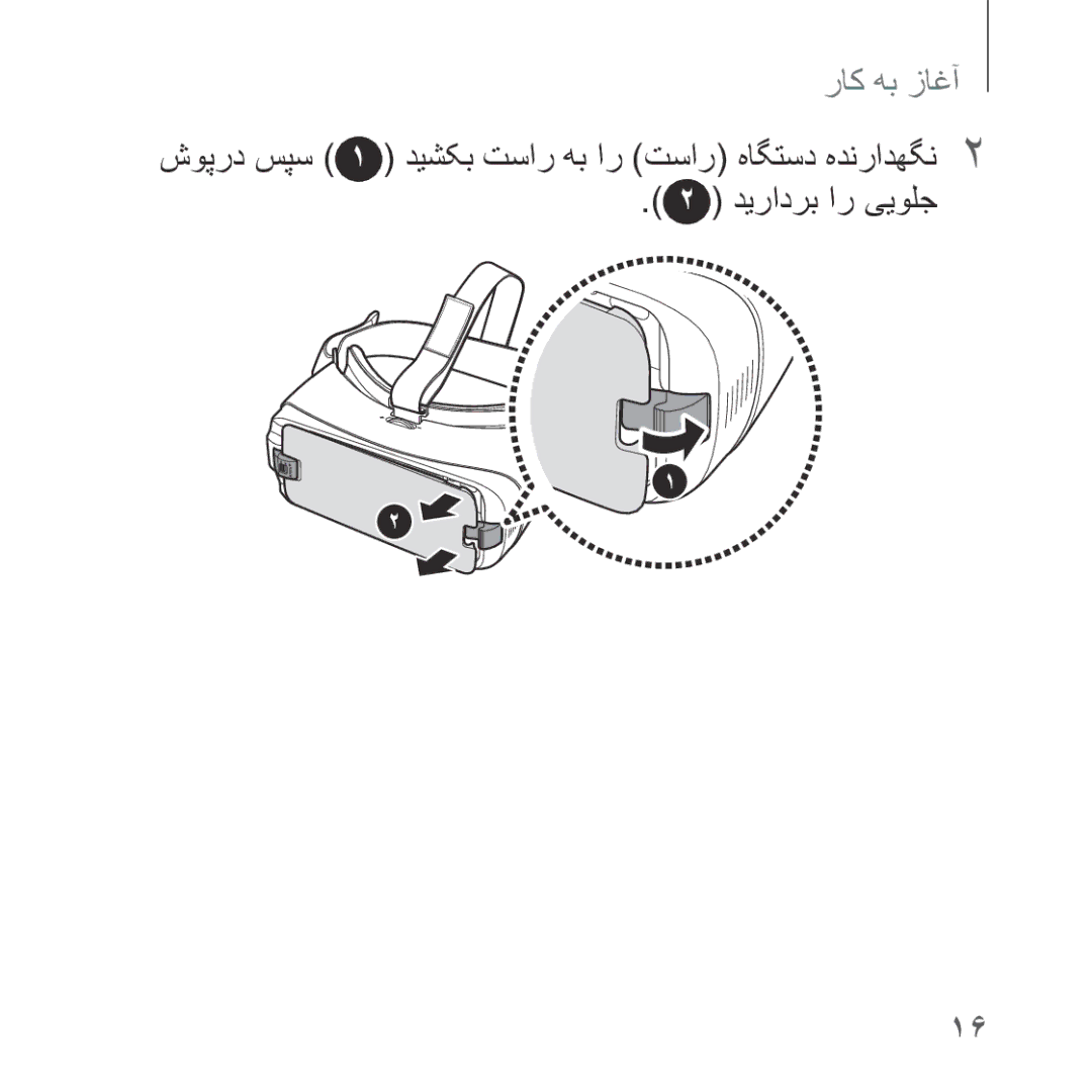 Samsung SM-R323NBKAKSA manual  2 دیرادرب ار ییولج 